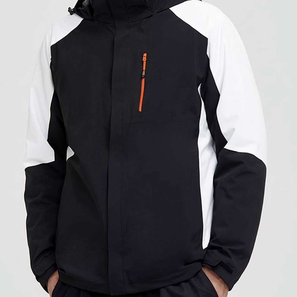 Outdoor Sport Winter Jacket - 겨울용 분리형 방풍 스포츠 비옷, 라운드