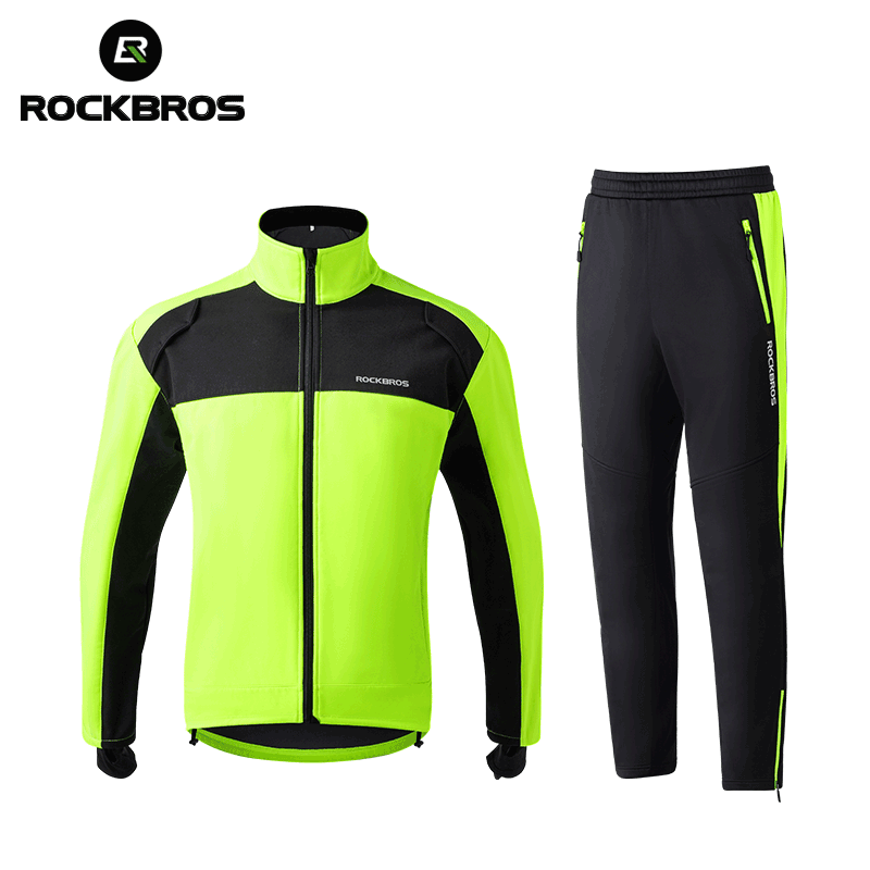 Outdoor Sport Winter Jacket - ROCKBROS 가을 겨울 사이클링 의류 세트