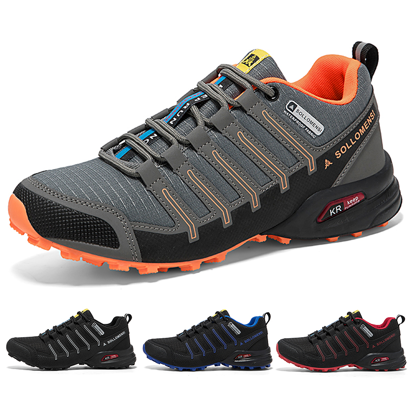 Climbing Shoe Beginner - 남성용 내마모성 하이킹 신발 등산 워킹화