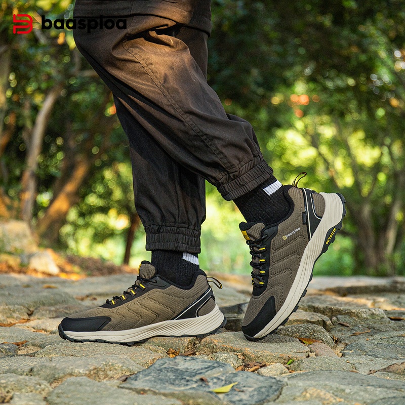 Climbing Shoe Beginner - Baasploa 남성 하이킹 신발 브랜드 고품질