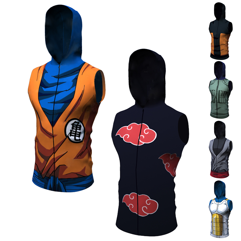 Outdoor Sport Hoodie - 남성용 3D 후드, 체육관 스포츠 러닝