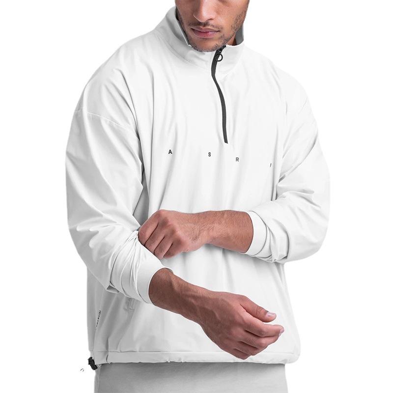 Outdoor Sport Hoodie - 남성용 체육관 러닝 후드, 보디빌더 재킷,