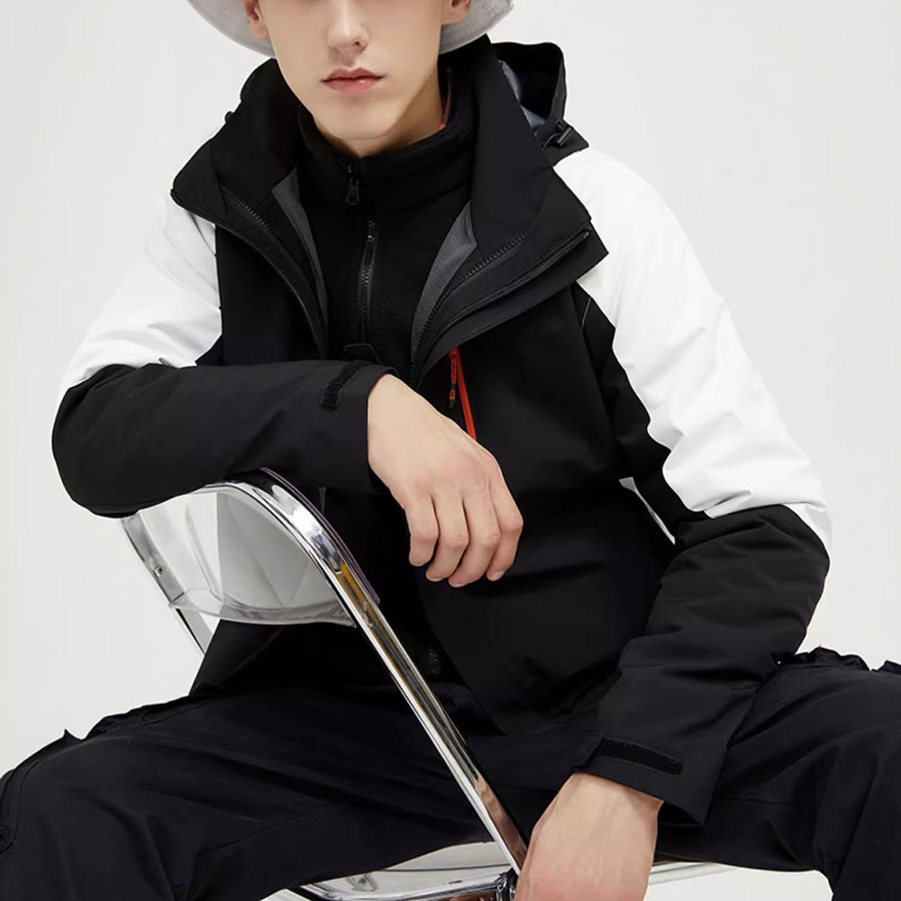 겨울용 분리형 방풍 스포츠 비옷, 라운드 넥, 야외 재 - Outdoor Sport Winter Jacket 리뷰 및 가격