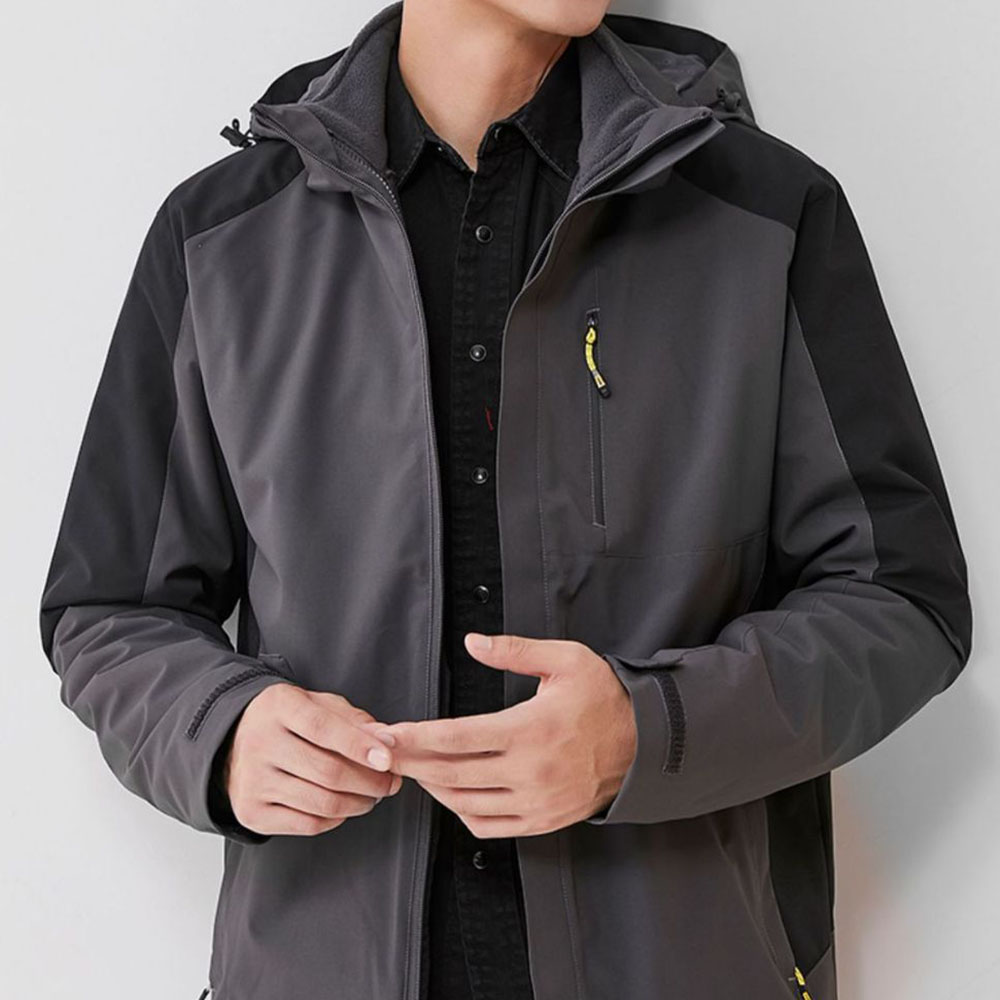 겨울용 분리형 방풍 스포츠 비옷, 라운드 넥, 야외 재 - Outdoor Sport Winter Jacket 리뷰 및 가격