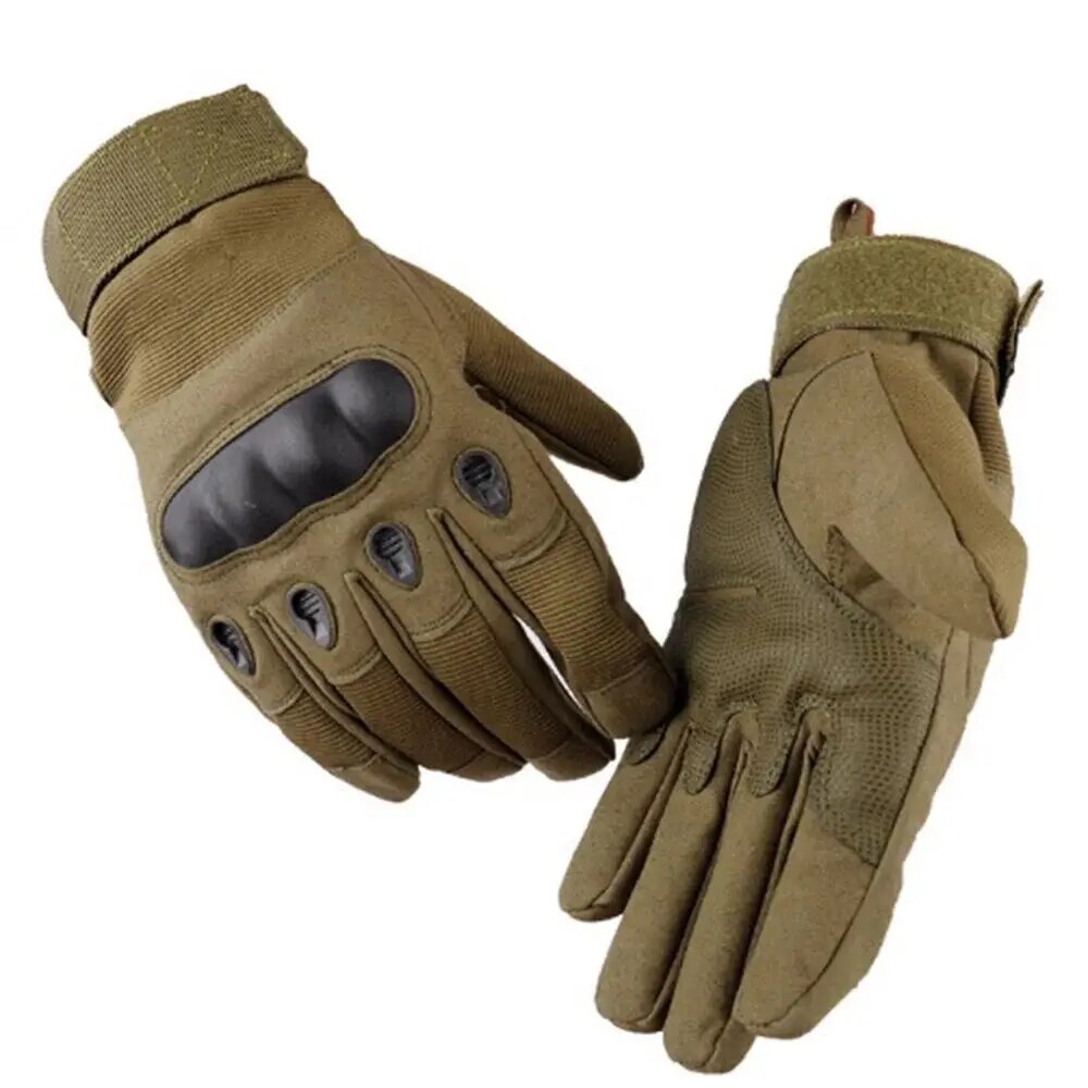 남성과 여성을위한 미끄럼 방지 전체 손가락 전술 장갑  - Outdoor Sport Gloves 리뷰 및 가격