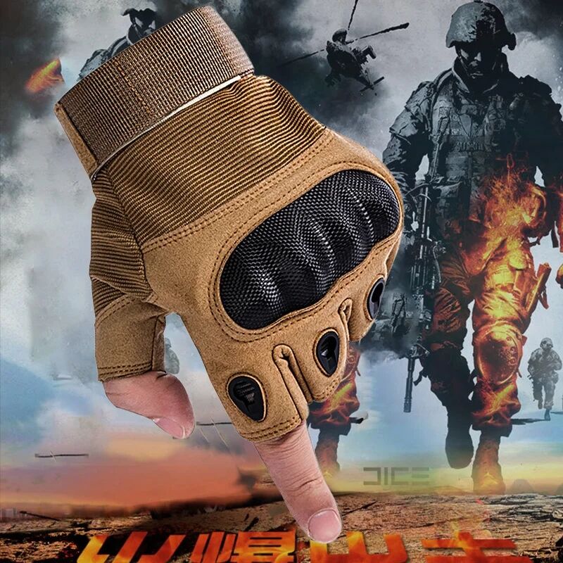 남성과 여성을위한 미끄럼 방지 전체 손가락 전술 장갑  - Outdoor Sport Gloves 리뷰 및 가격