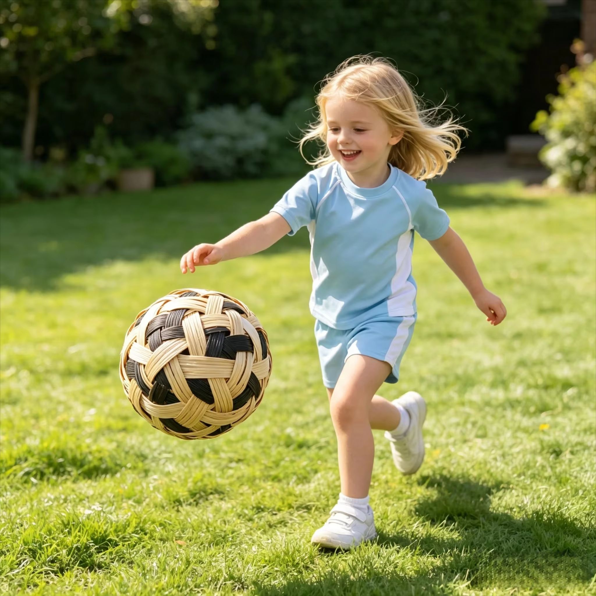 어린이 세팍 타크라우 라탄 볼 손으로 짠 어린이 킥 배 - Outdoor Sport For Kids 리뷰 및 가격