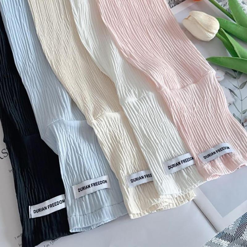 유행하는 여성용 여름용 얇은 아이스 실크 긴팔 팔토시, - Outdoor Sport Gloves 리뷰 및 가격