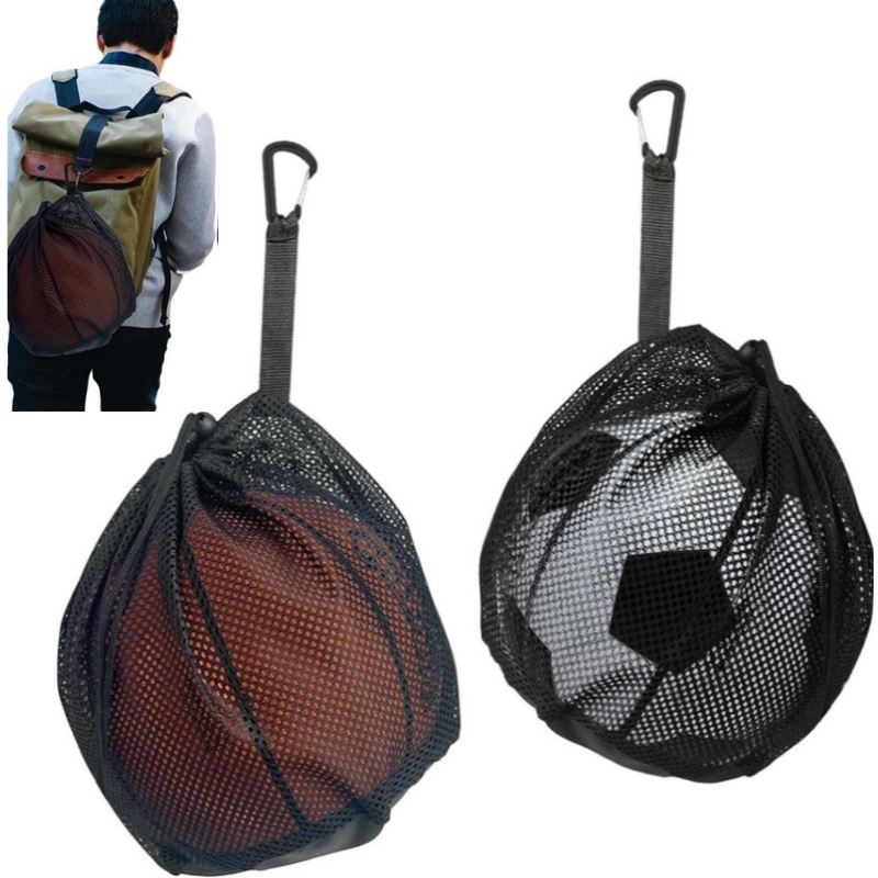    휴대용 드로스트링 농구 메쉬 가방 축구 배구 공 - Outdoor Sports Net 리뷰 및 가격