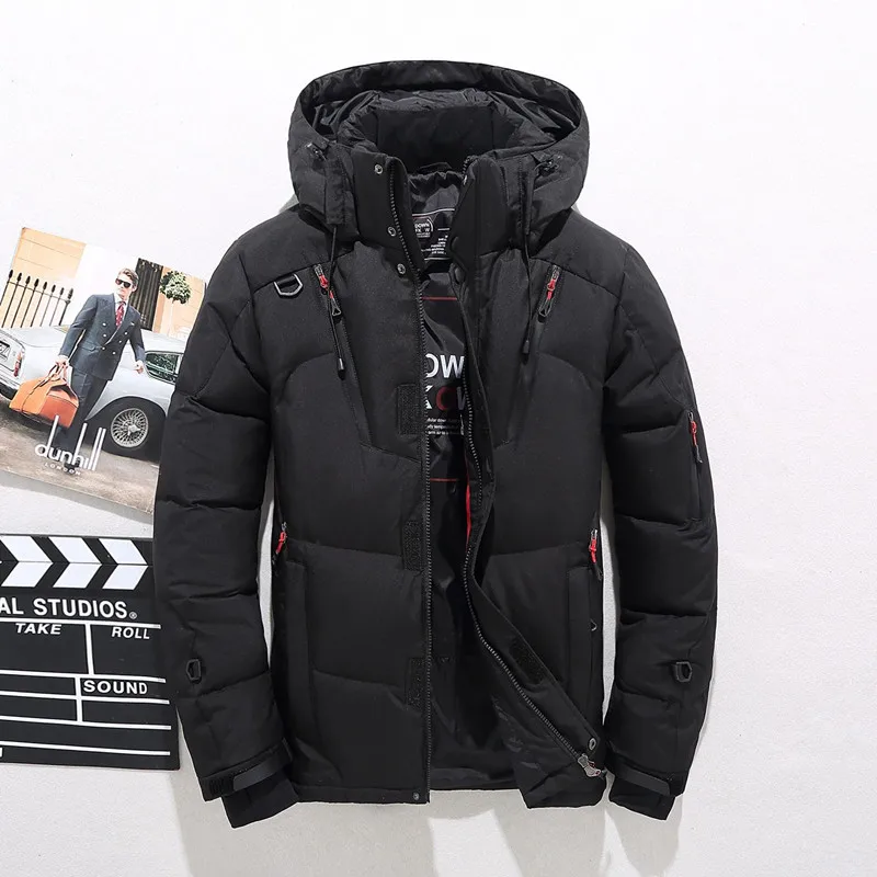 다운 재킷 남성용 숏 겨울 아웃도어 두꺼운 겨울 코트  - Outdoor Sport Winter Jacket 리뷰 및 가격