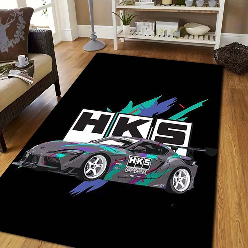 3D 레이싱 H-HKS 프린트 러그 논슬립 바닥 카펫  - Outdoor Sport Area 리뷰 및 가격