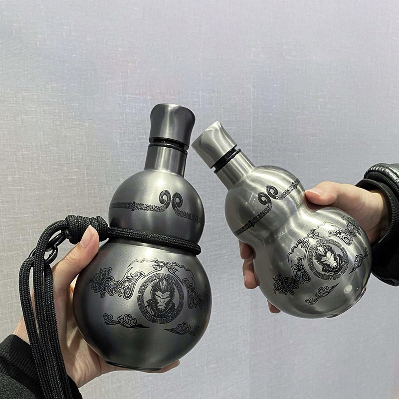 오공 테마 호리병 스타일 500ml 물병 보온컵 게임  - Outdoor Sport Hobbies 리뷰 및 가격