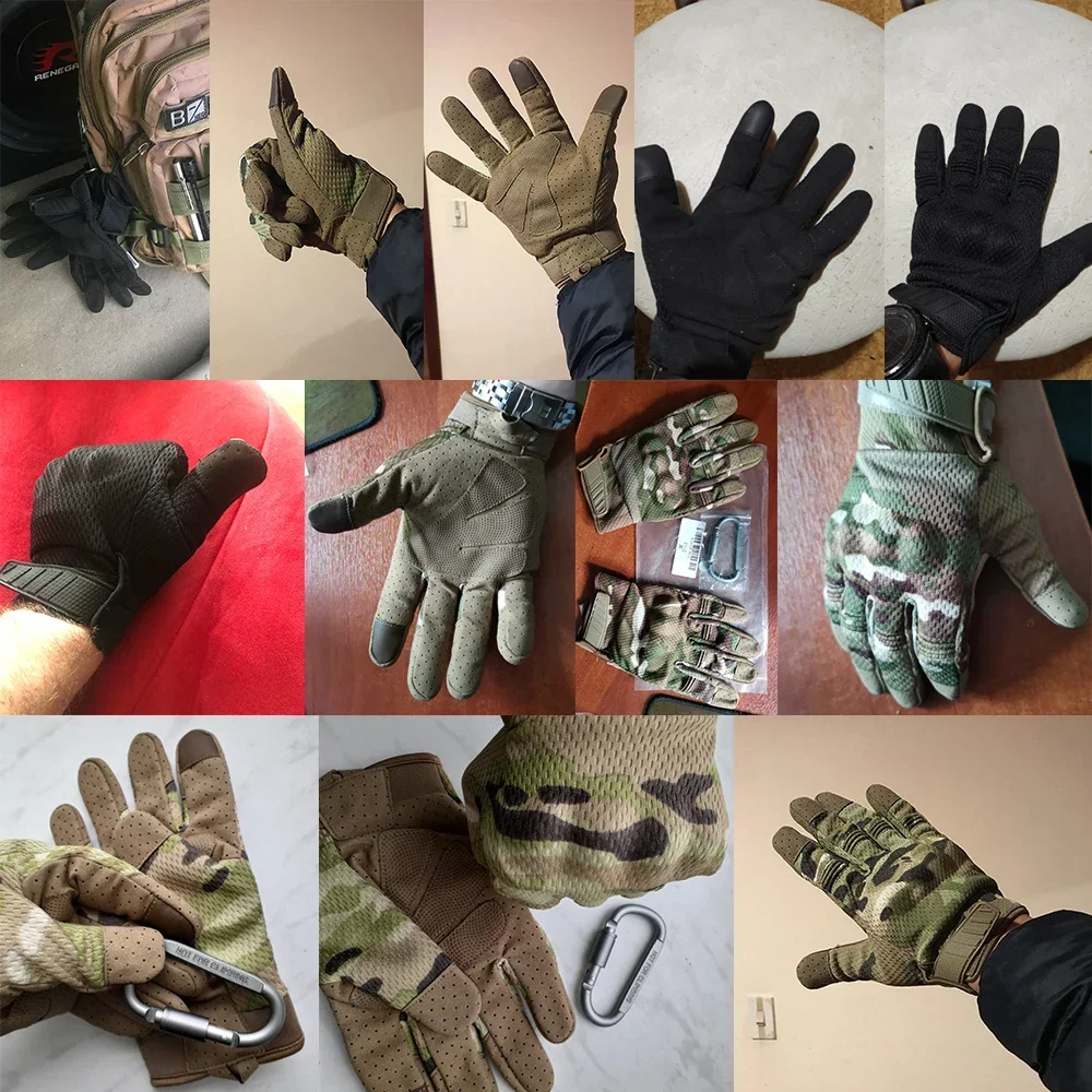 카모 터치 스크린 전술 장갑, 야외 사냥 슈팅 스포츠  - Outdoor Sport Gloves 리뷰 및 가격
