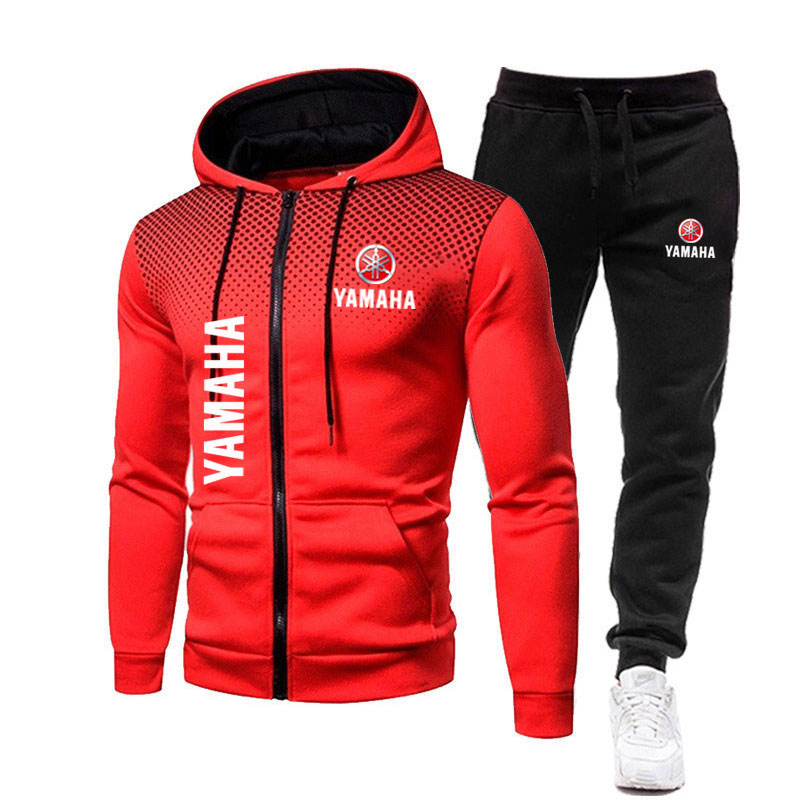 야마하 남성 세트 로고 프린트 봄 유행 캐주얼 야외용  - Outdoor Sport Hoodie 리뷰 및 가격