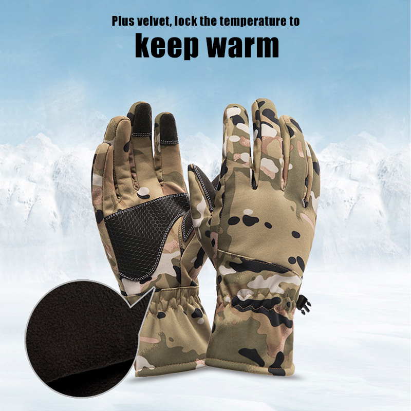 전술 아웃도어 위장 사냥 방한 논슬립 낚시 장갑 방수  - Outdoor Sport Gloves 리뷰 및 가격