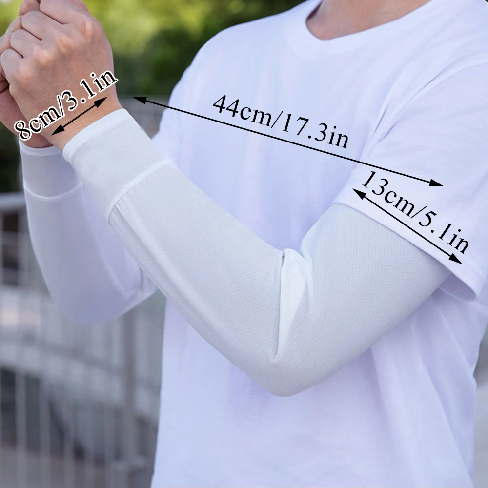 1 쌍 2025 여름 얼음 실크 남성용 느슨한 선 스크 - Outdoor Sport Gloves 리뷰 및 가격