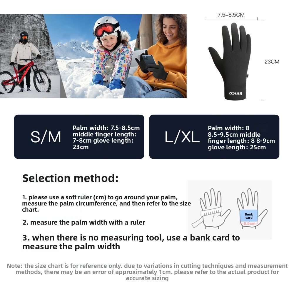겨울용 따뜻한 니트 미끄럼 방지 터치스크린 러닝 장갑  - Outdoor Sport Gloves 리뷰 및 가격