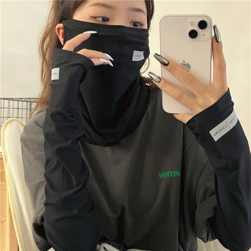 태양 UV 차단 팔 슬리브, 쿨링 아이스 실크 페이스  - Outdoor Sport Gloves 리뷰 및 가격