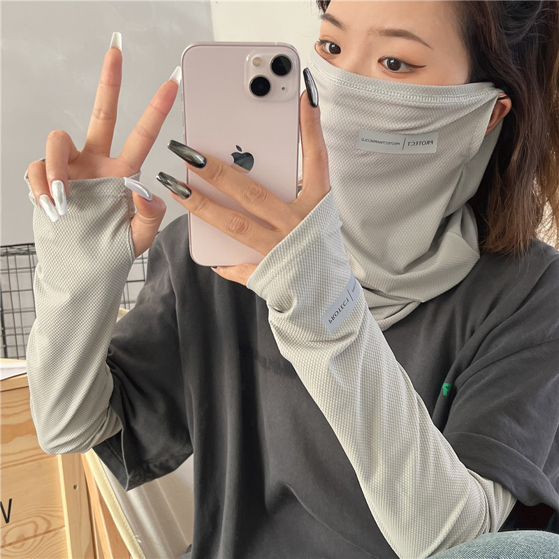 태양 UV 차단 팔 슬리브, 쿨링 아이스 실크 페이스  - Outdoor Sport Gloves 리뷰 및 가격