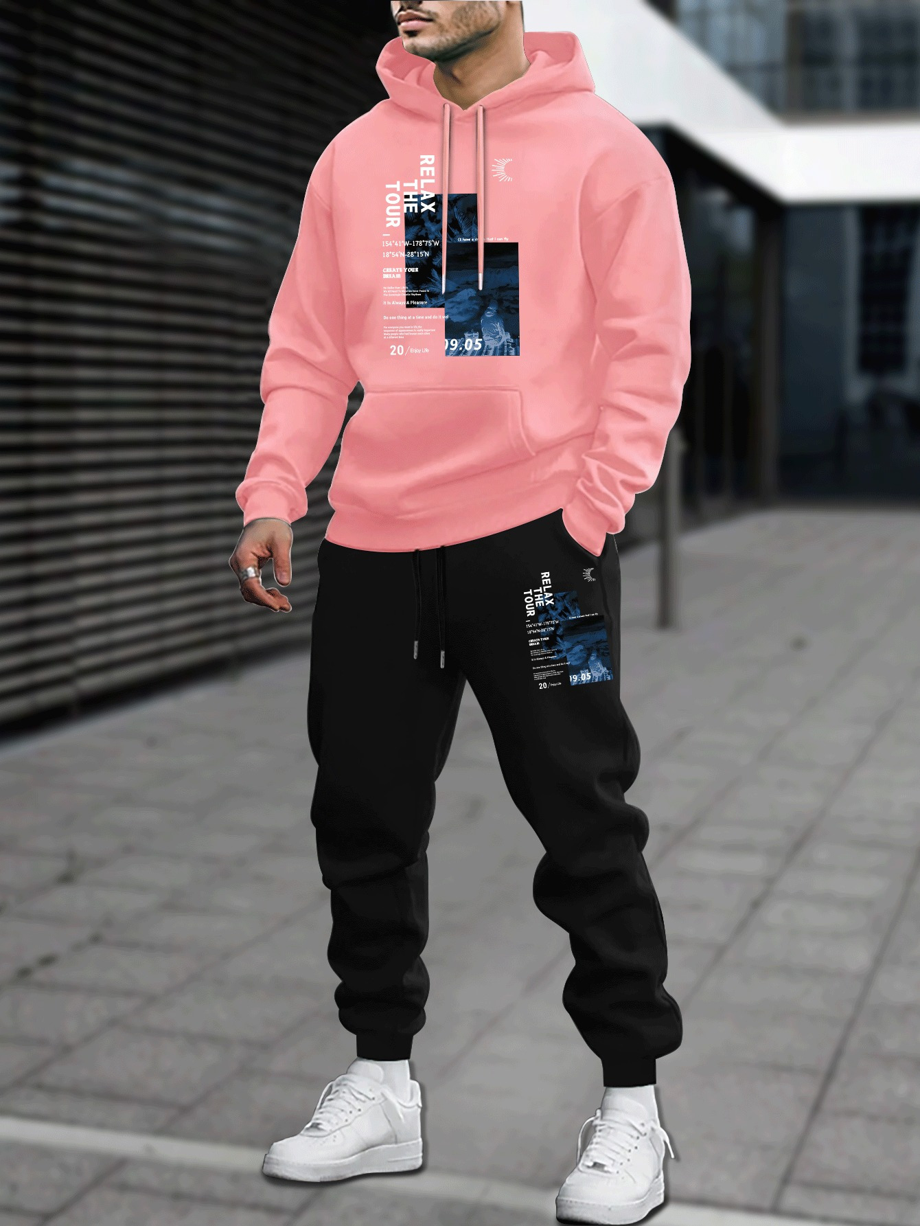남성 가을 겨울 후드티 스웨트팬츠 2피스 세트 아메리칸 - Outdoor Sport Hoodie 리뷰 및 가격