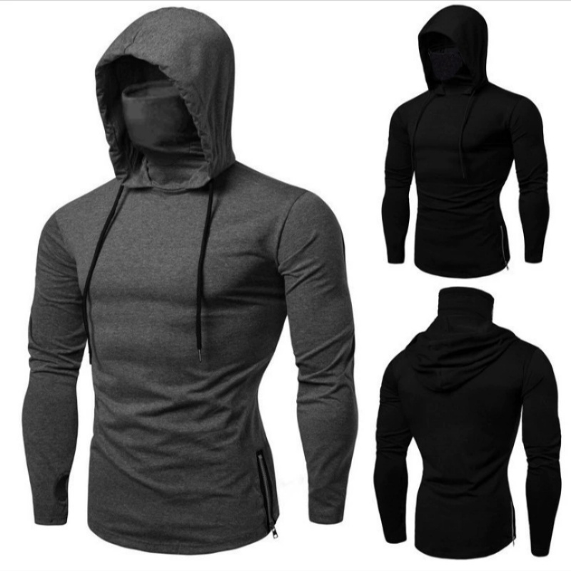 남성용 짐 후드티, 긴팔 후드티, 마스크가 있는 스웨트 - Outdoor Sport Hoodie 리뷰 및 가격