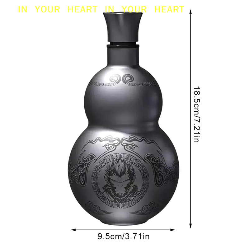 【X】Wukong 테마 조롱박 스타일 500ml 물병  - Outdoor Sport Hobbies 리뷰 및 가격